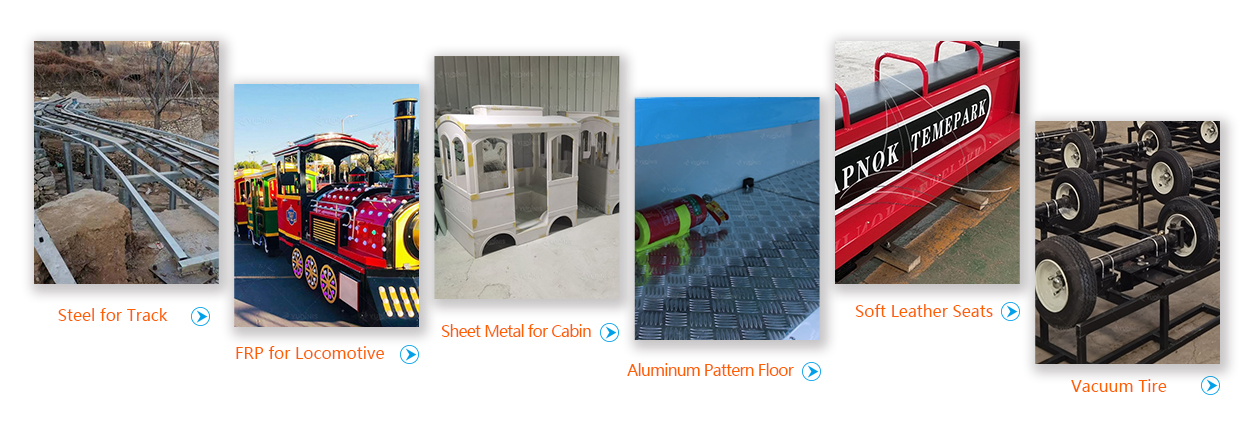 How Should a Vintage Amusement Park Train Be Stored During the Off-Season?